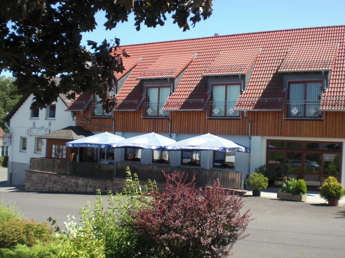 Landgasthof Schubbkoarn'S Ruh Fulda Buitenkant foto
